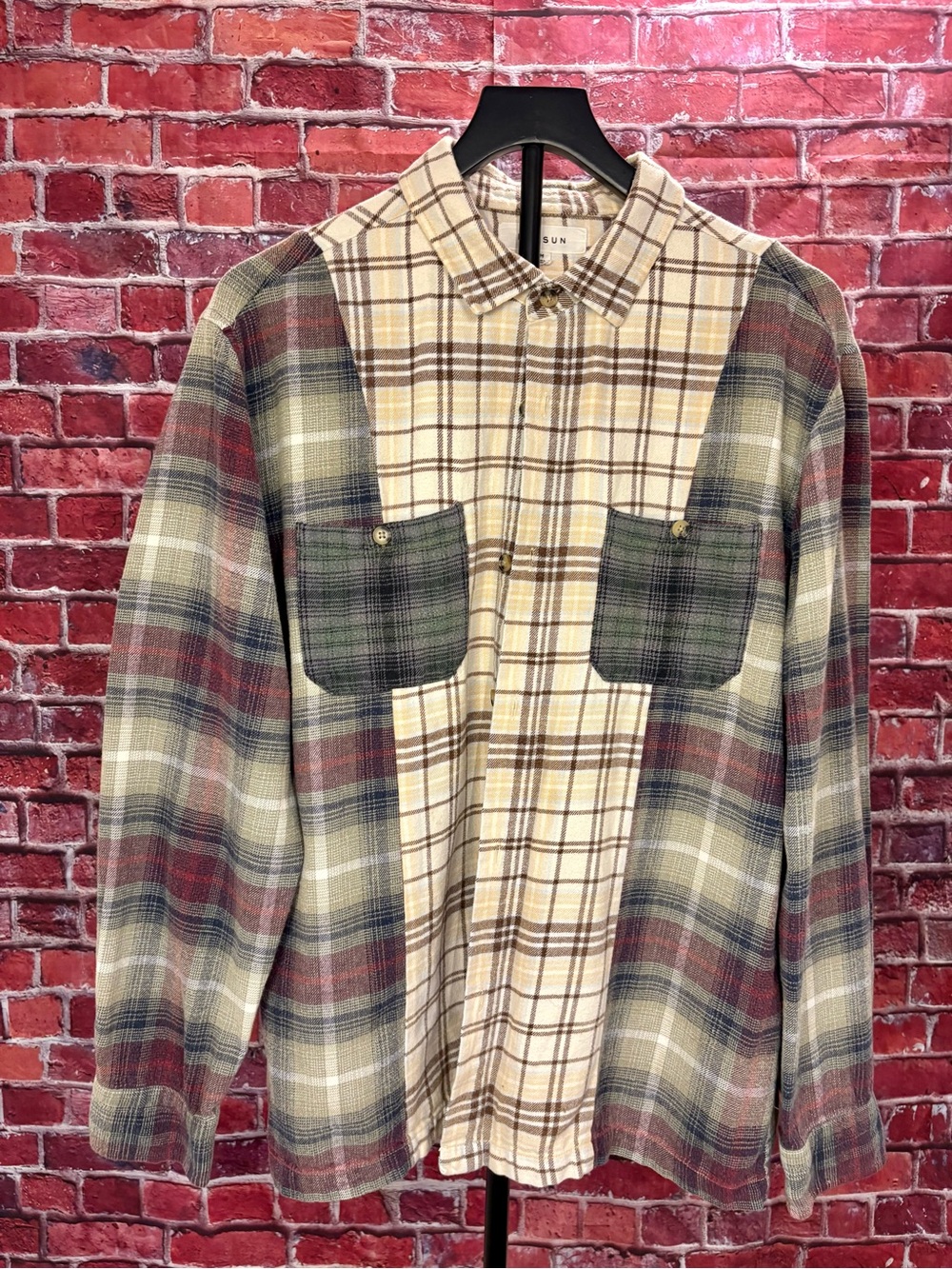 PacSun Multicolor Plaid Button-Down Shirt